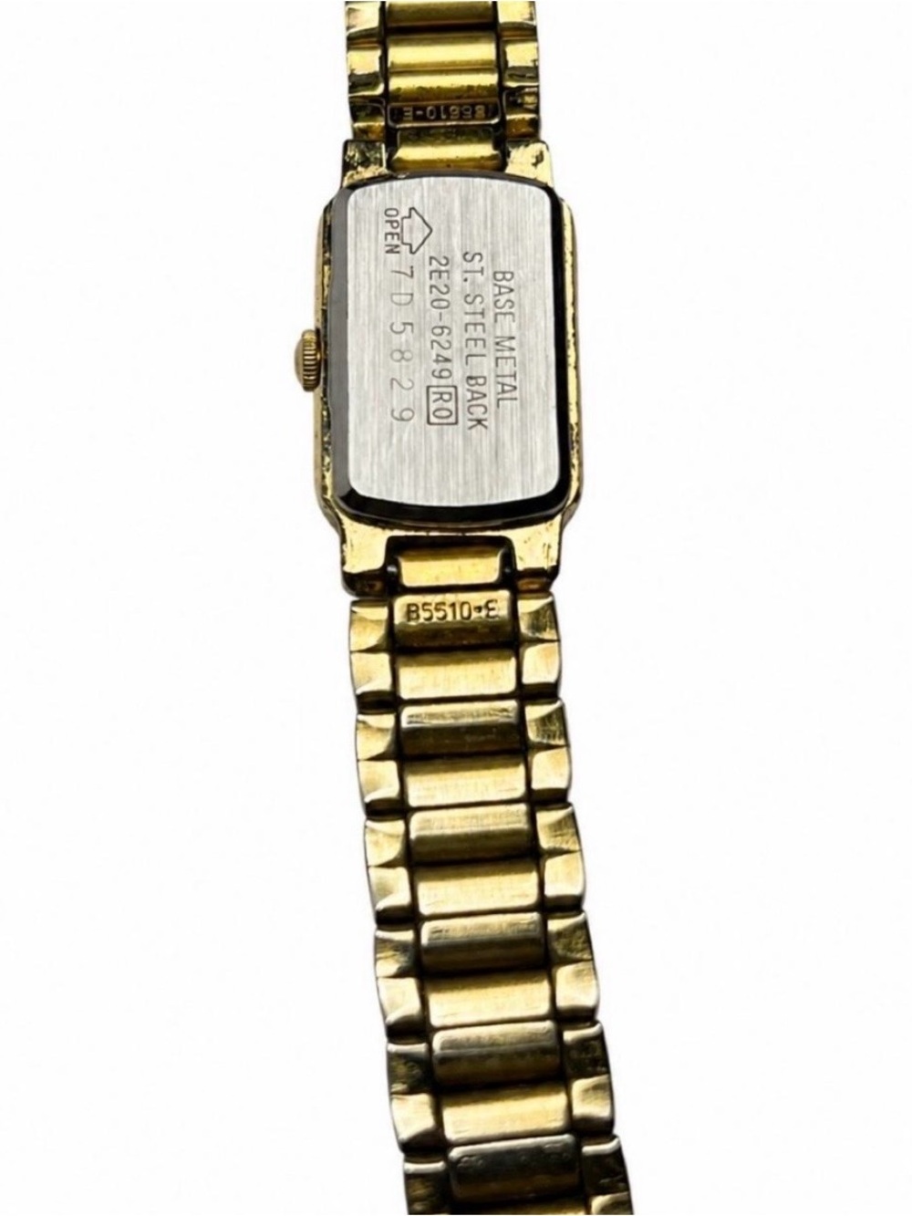 Vintage Seiko Women’s Gold Tone Quartz Watch 2E20-6249 | Not Running - Picture 6 of 7